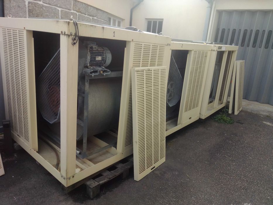 Ventilador evaporativo industrial