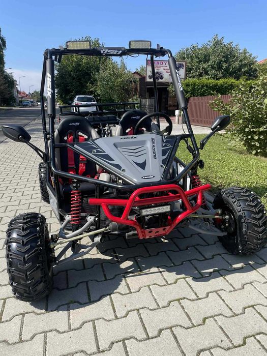 Buggy ASIX 125/200 cc dla 2 osób Spalinowy Koła pompowane 7 cali