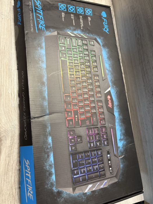 klawiatura gamingowa Fury Spitfire