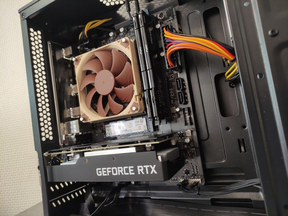Новий міні ПК (Core i5 12400f/32gb ddr4/256gb/rtx3050 6gb)