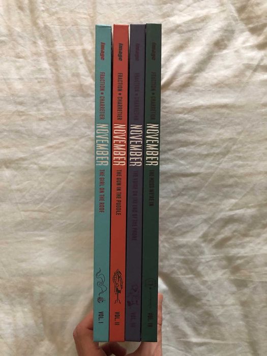 November by Matt Fraction Hardcover IMAGE Comics 1-4
