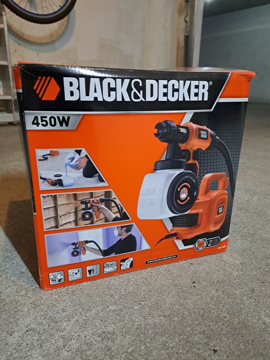 Pistola de Pintura BLACK+DECKER (450 W) - Nova