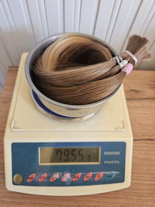 Włosy naturalne dziewicze polskie 35/45cm 77g