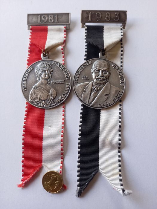 Kolekcjonerskie medale 2 sztuki