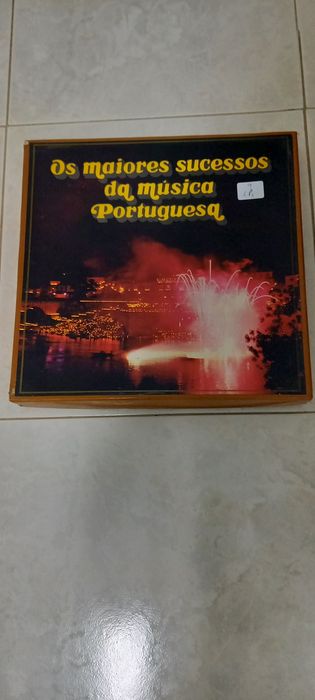 Conjunto de LPs vinil, musica variada