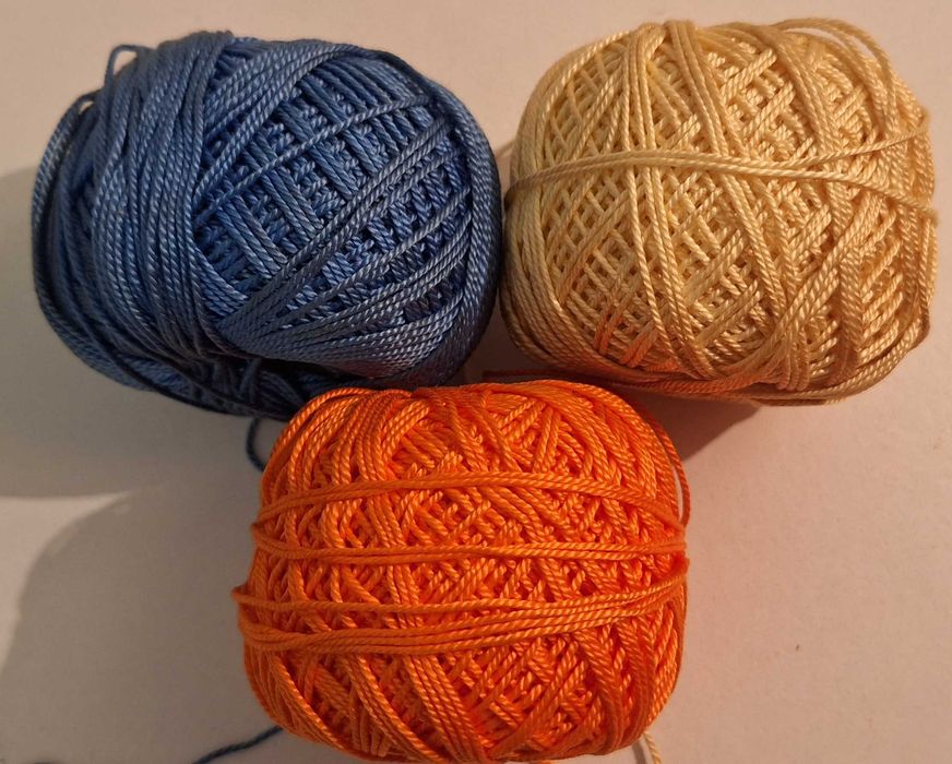 Novelos de croché 3 peças
