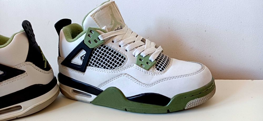 Nike Jordan 4 Retro Biały tanio 189 zł