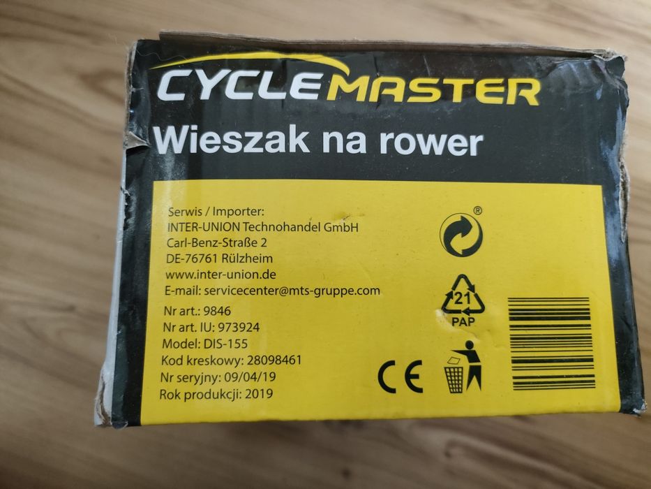 Wieszak na rower