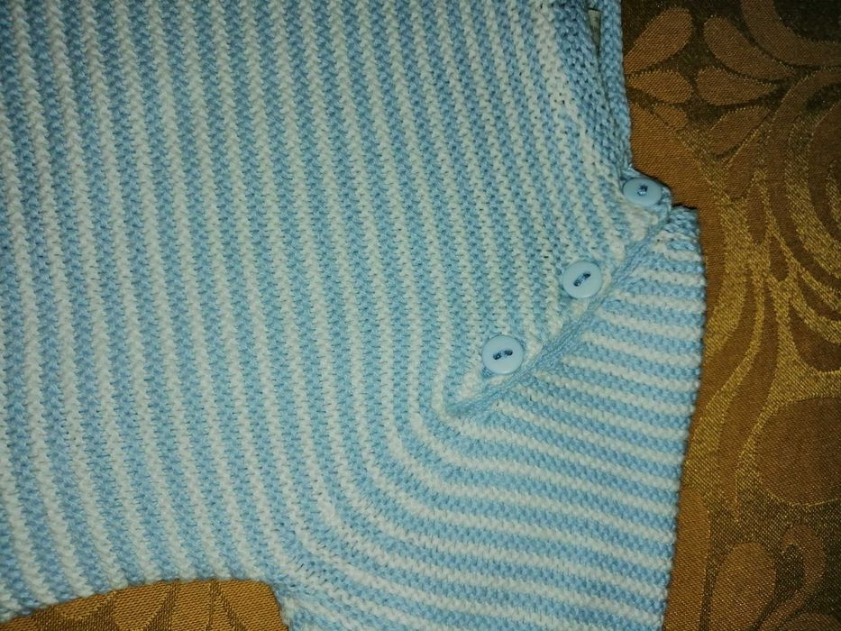 Conjunto em malha, Zippy, tamanho 3 a 6 meses (68cm)