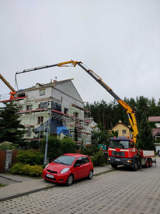 Uslugi dzwigowo- transportowe HDS do 28m