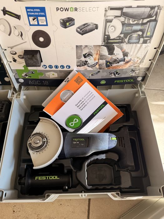 Festooll AGC18 szlifierka katowa