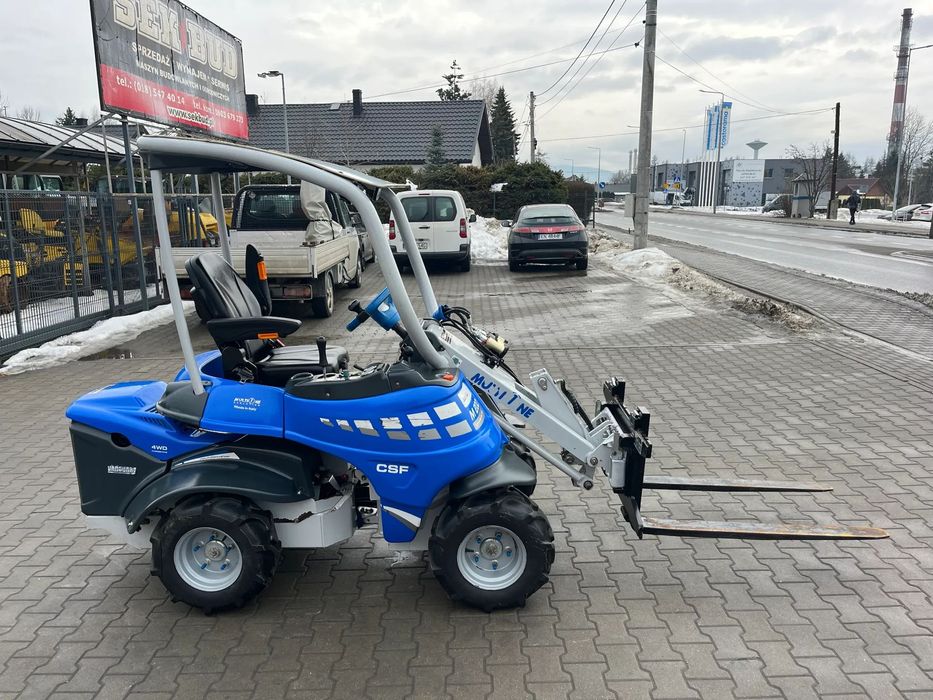 MultiOne M20D  Miniładowarka CSF przegubowa, widły , jedynie 411 motogodzin