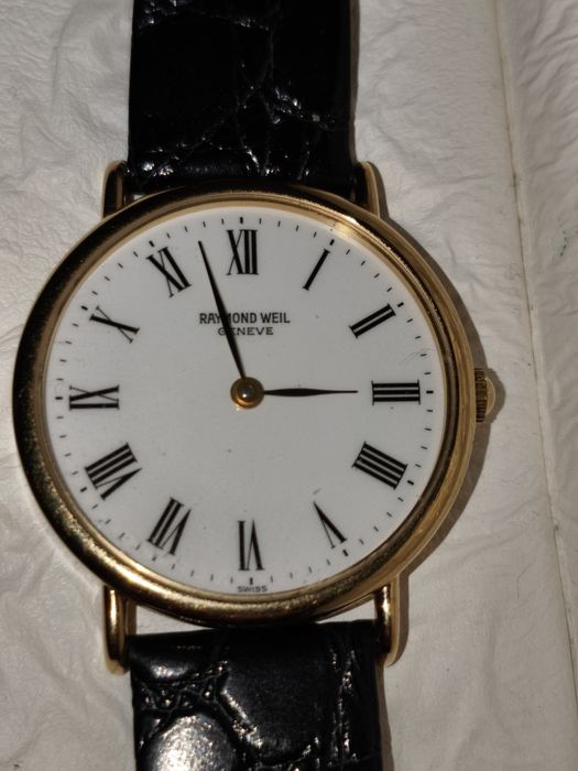 Relógio de corda Raymond Weil 18k gold Electroplated