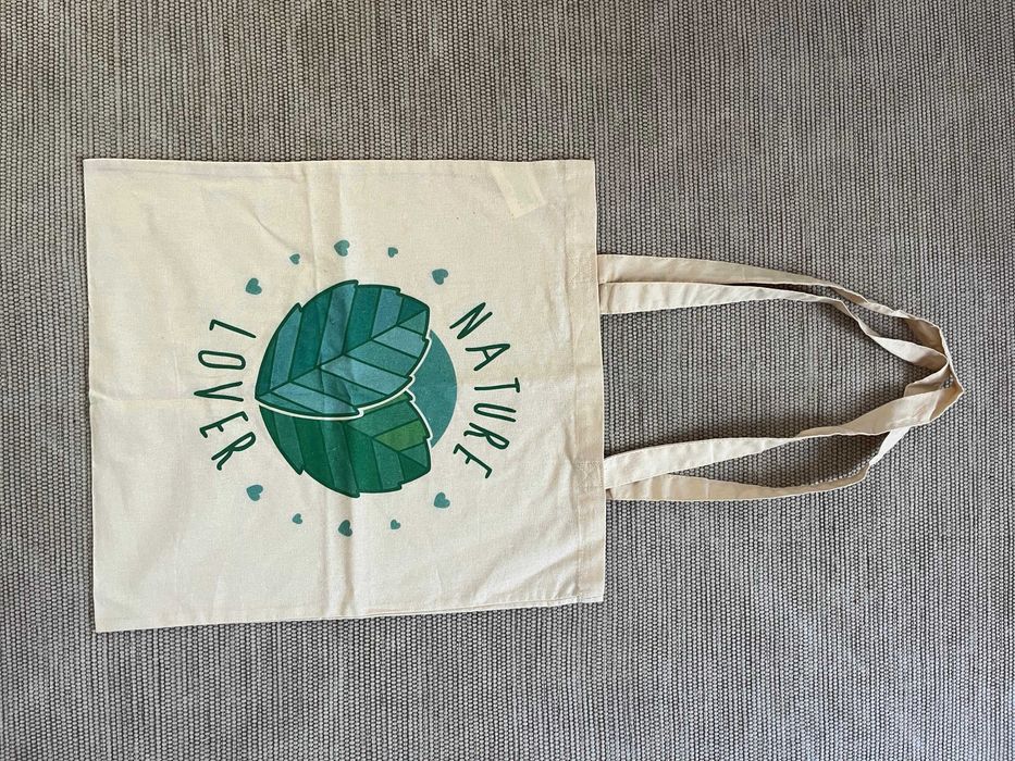 Tote Bag Orgânica "Nature Lover" | Algodão Orgânico
