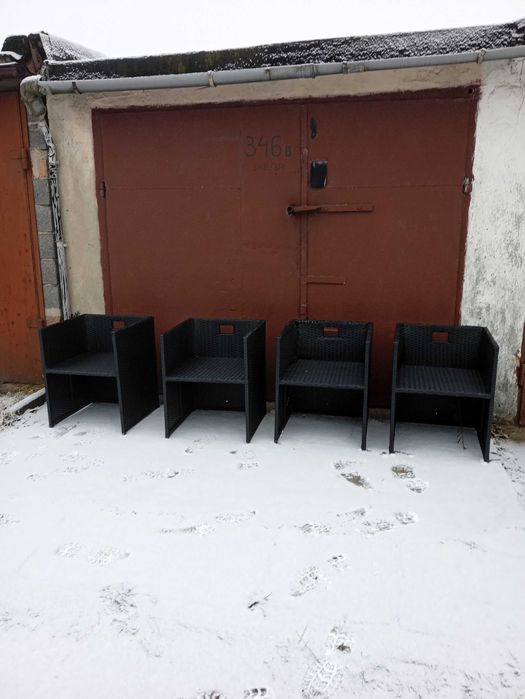 4 szt. krzesło fotel ogrodowy