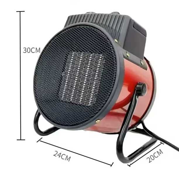 Тепловентилятор обігрівач Elyra дуйчик 3кВт обогреватель электрический