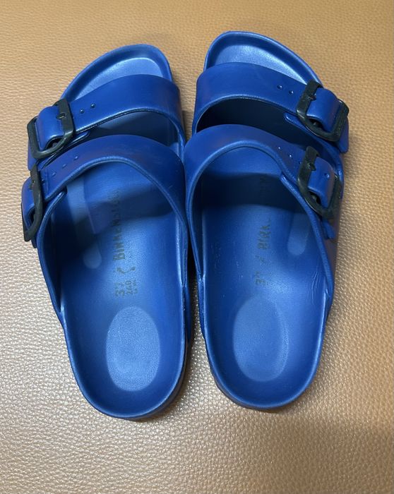 Birkenstock Arizona EVA сині шльопанці, р. 37