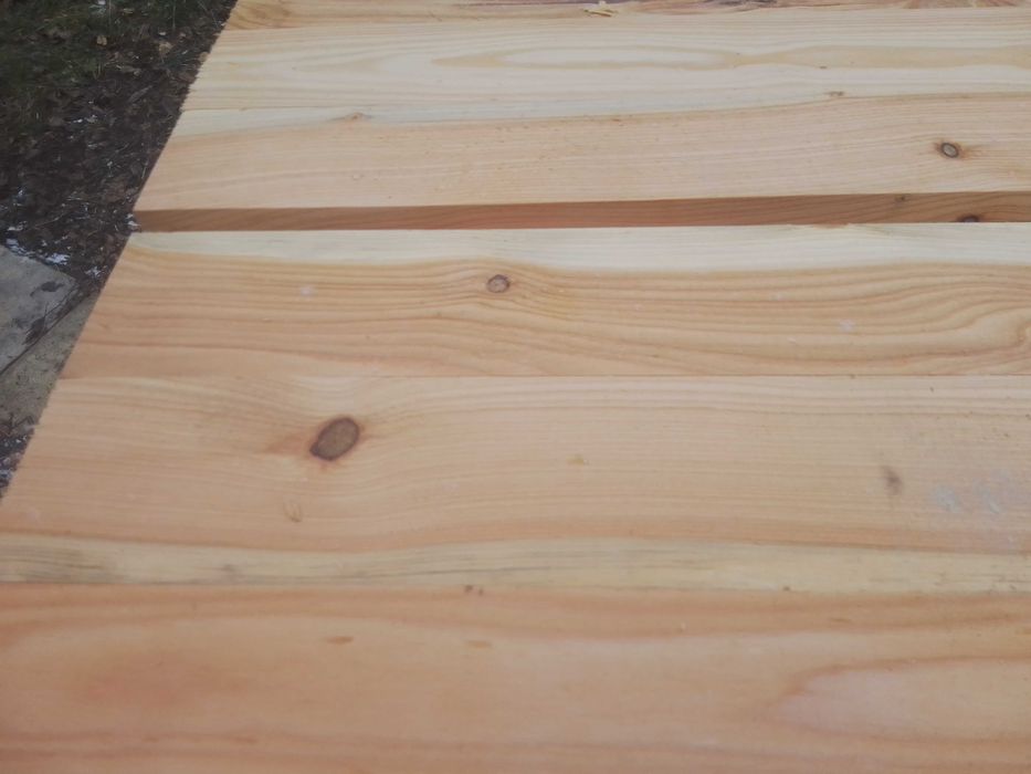 Deska podłogowa z modrzewia 100 cm x 9 cm x 2 cm, nowa