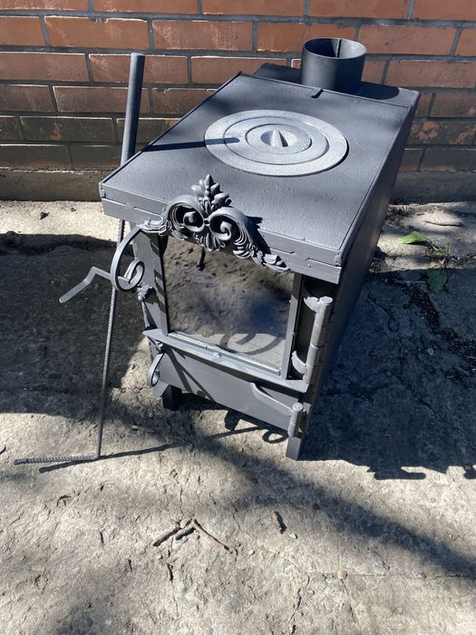 Печь длитеного горения , трубы, буржуйка,  котел с водяным контуром