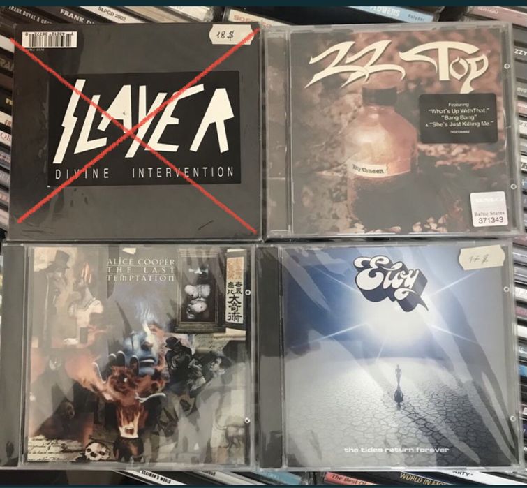 CD audio зарубежная цена 1 CD