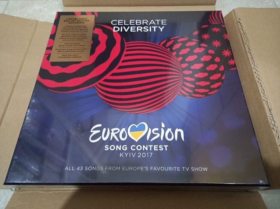 EUROWIZJA 2017 VINYL BOX Eurovision na prezent 4LP + 2CD