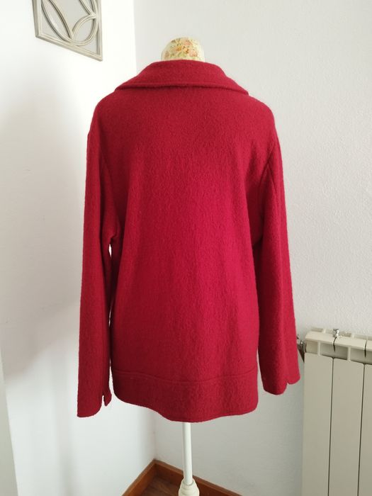 Casaco de Malha Vermelho