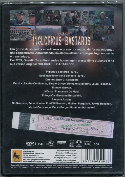 Dvd’s Originais Novos/Selados - 4€ a 10€ - Acção