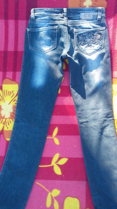 Брюки джинсы стрейч