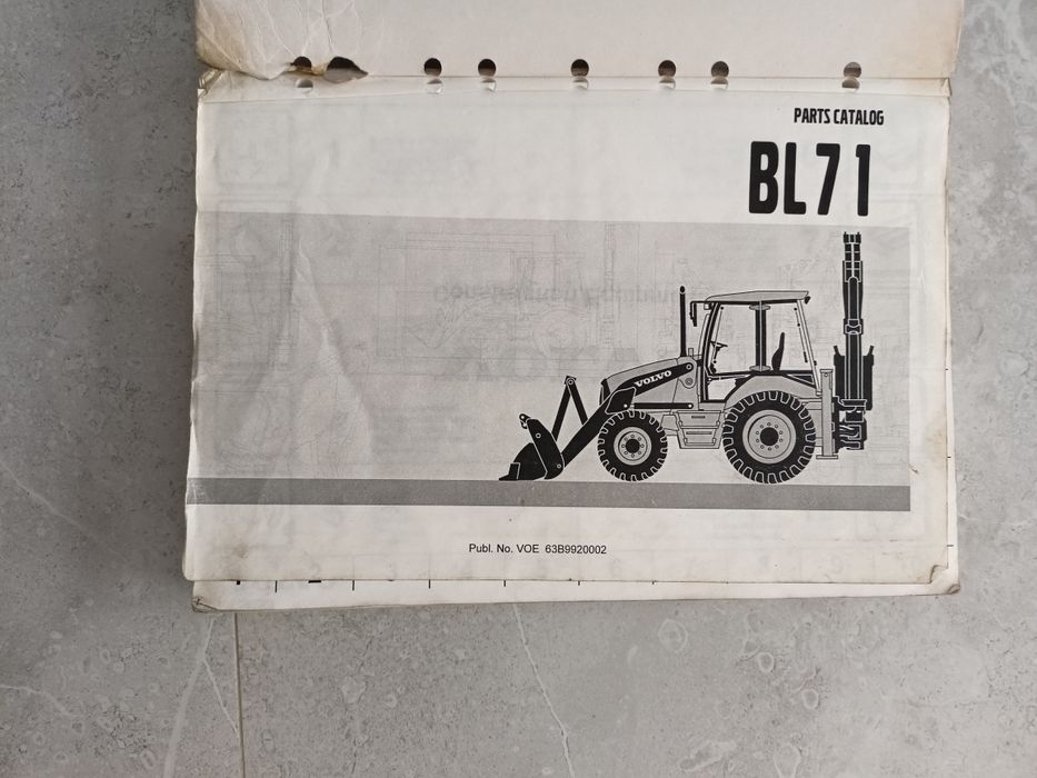 Instrukcja obsługi DTR Volvo BL71