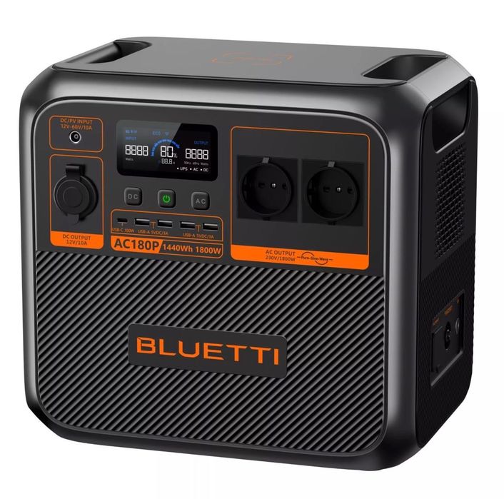 Зарядна станція Bluetti AC180P, 1440Wh, 1800W