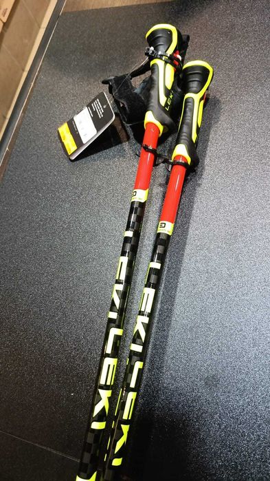 Kije Narciarskie Leki Worldcup Racing Lite SL 3D Red 115cm