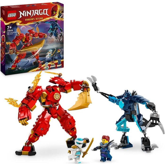 Klocki Lego Ninjago 71808 Mech Żywiołu Ognia Kaia