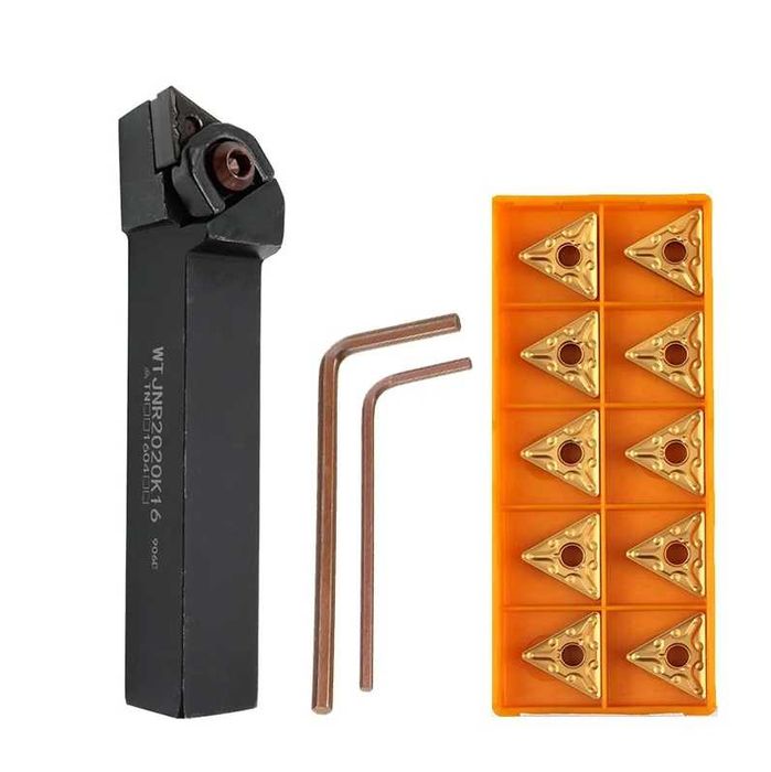 Nóż tokarski WTJNR 2020K16 + 10 płytek TNMG