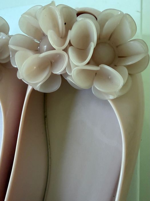 Baleriny Melissa Pudrowe