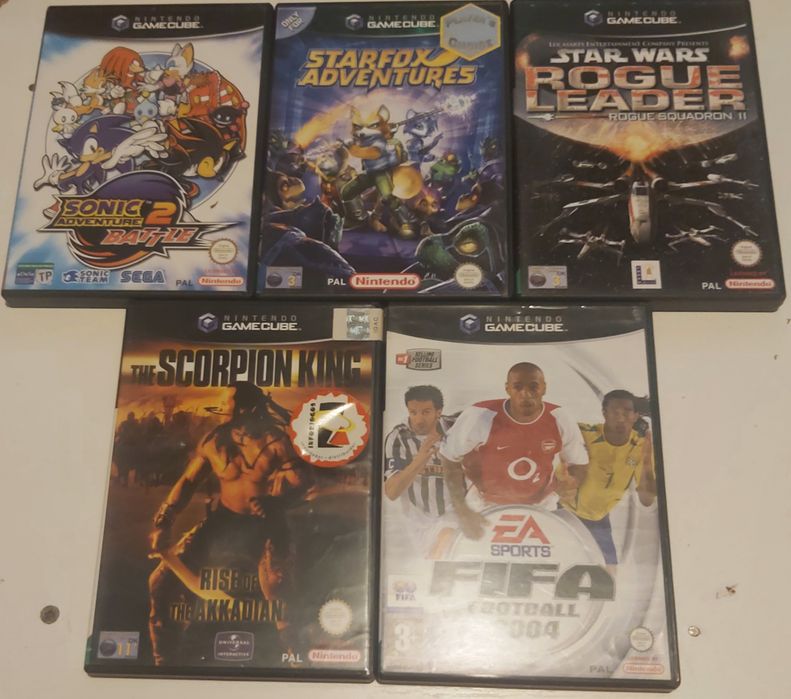 Game Cube Jogos Todos Completos.
