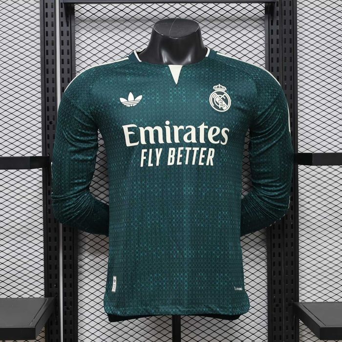 Camisa Real Madri Verde 2026 - Premium