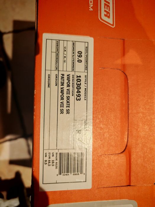 Łyżwy Bauer Vapor VII SR 44,5