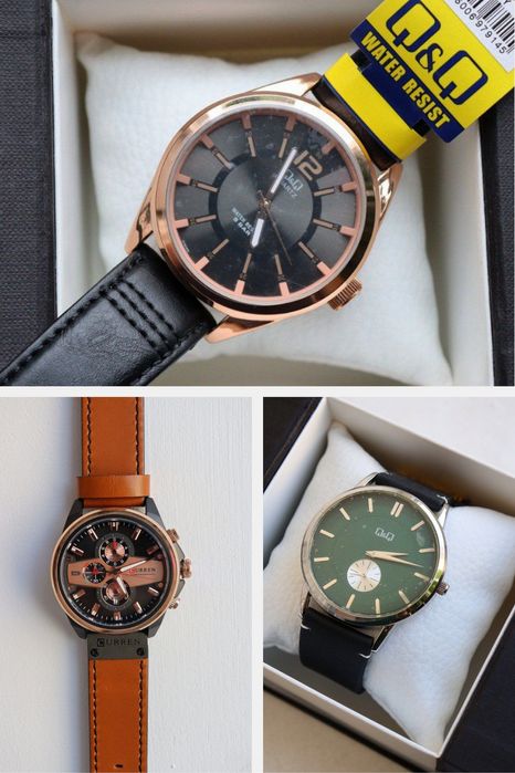 Наручні годинники, чоловічі та жіночі