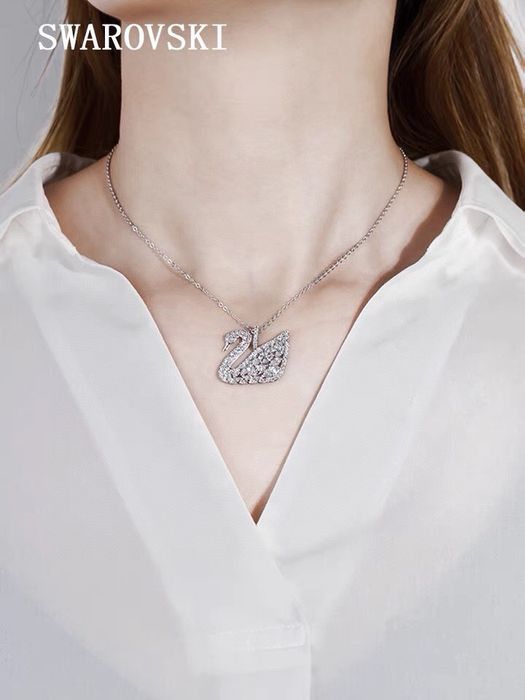 Подвеска Swarovski swan lake / Цепочка, Ланцюжок Swarovski сваровски