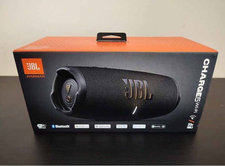 Портативна колонка JBL Charge 5 40W Black NEW