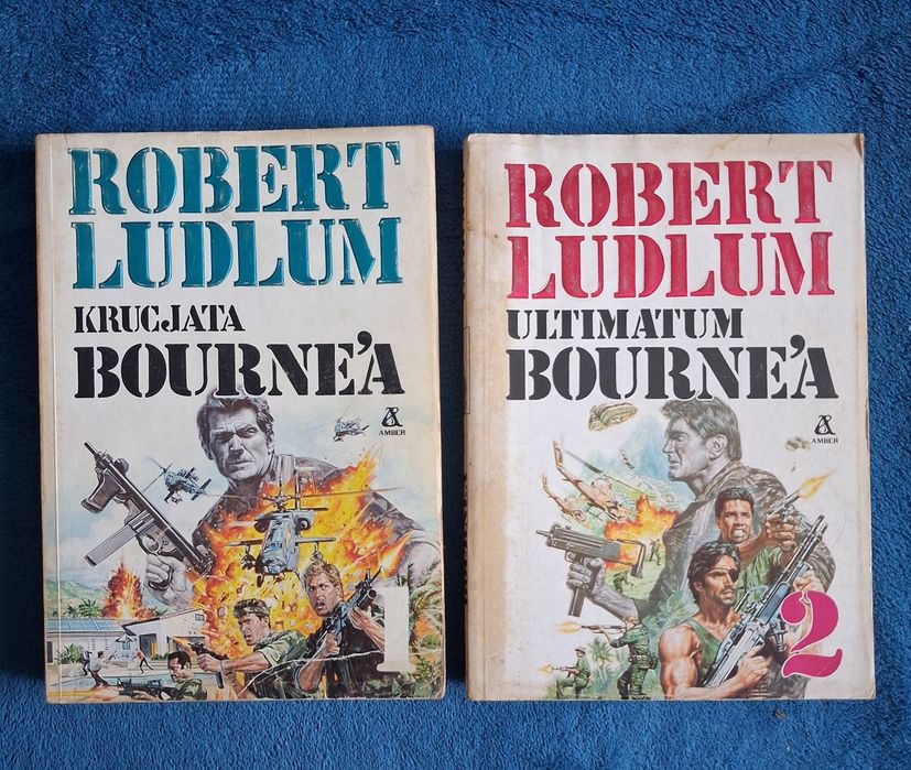 Robert Ludlum - Jason Bourne 2 książki.
