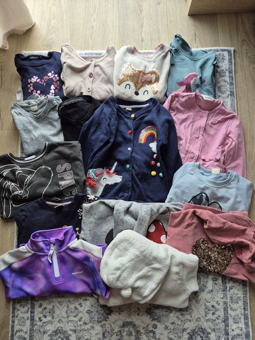 Super paka ubrań dla dziewczynki - rozm. 110