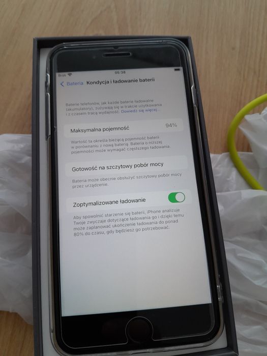 Czarny IPhone 8plus 64gb