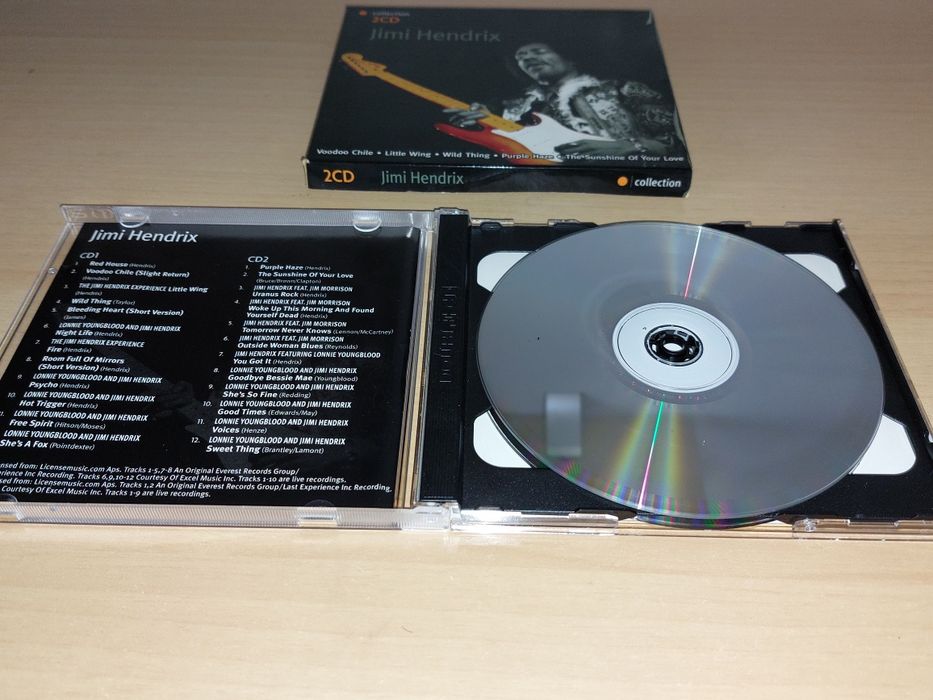 CD Duplo Jimi Hendrix Collection (COMO NOVO)