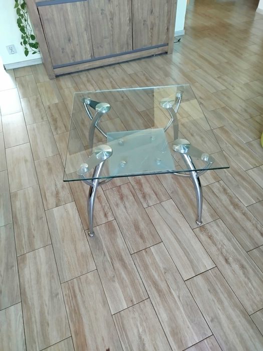 Stolik kawowy szklany