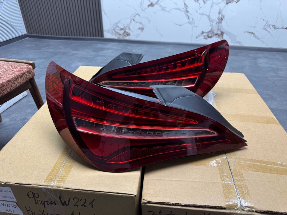 Задние фонари на Mercedes CLA C117 w117 led европа рестайлинг оптика мерседес стопи цла 117 рест Стопы