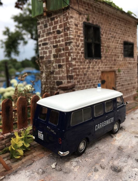 Prospekt- FIAT 238 MINIVAN 1965-auta,model,wozy policyjne,kolekcja