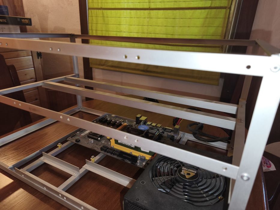 Каркас для майнинг ферми, відкритий стенд для ПК