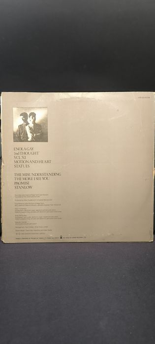 Vinil LP OMD - Organisation (1980 / Dindisc)