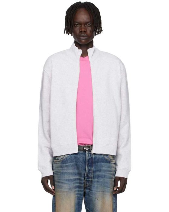 Світшот Acne Studios Zip-Up Sweatshirt Grey